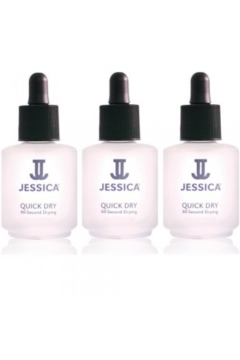 Jessica Treatment Quick Dry 025oz 74ml Each 3pk